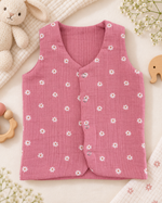 Load image into Gallery viewer, Muslin Cotton Jabla/Vest