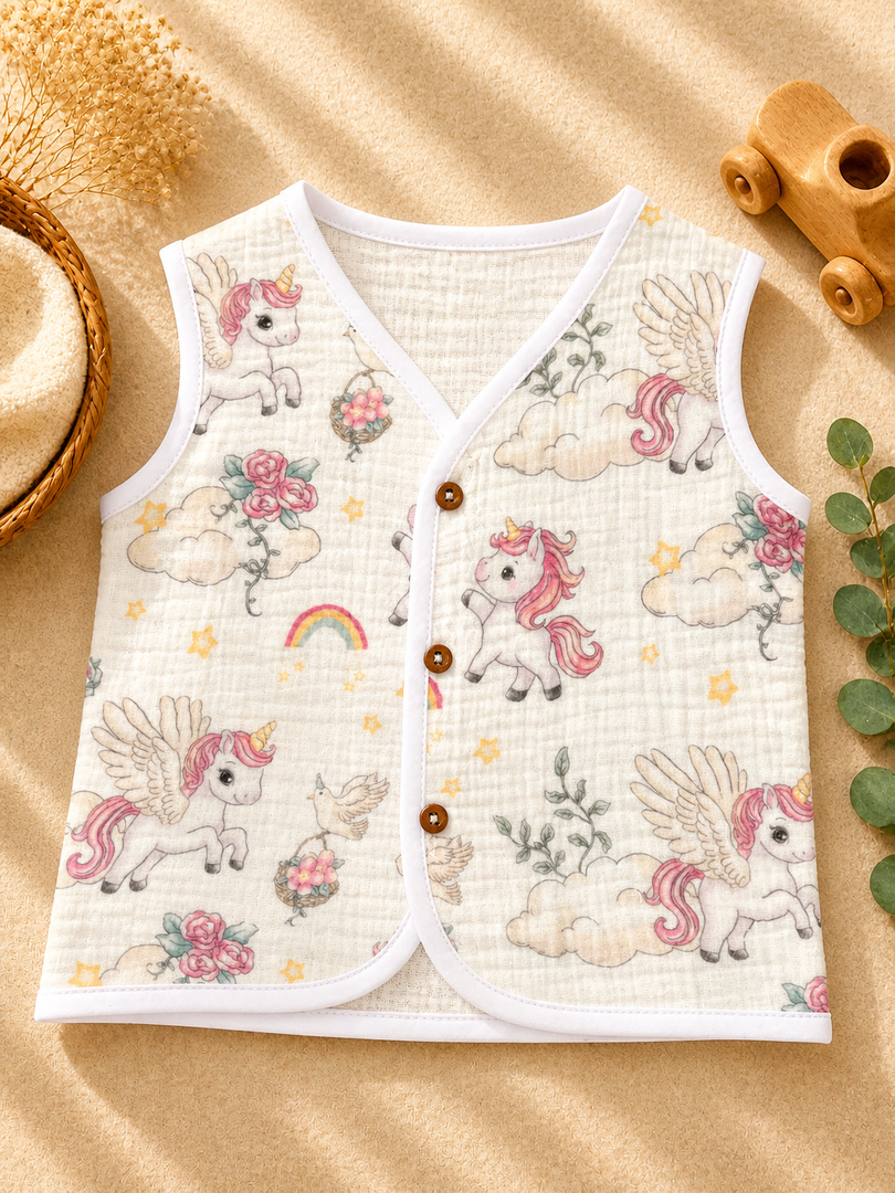 Unicorn : Muslin Cotton Jabla