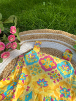 Load image into Gallery viewer, Rangoli Bloom - Cotton Frock 2 - 3 Yrs
