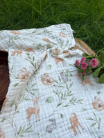 Load image into Gallery viewer, Nature Bloom - Muslin Baby Towel
