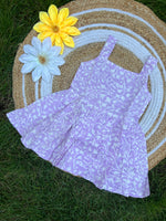 Load image into Gallery viewer, Lavender Flush - Cotton Frock 2 - 3 Yrs
