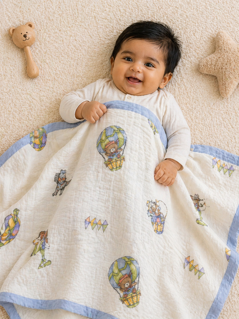 Parachute - Muslin Baby Blanket