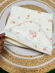 Bunny - Muslin Hooded Baby Blanket
