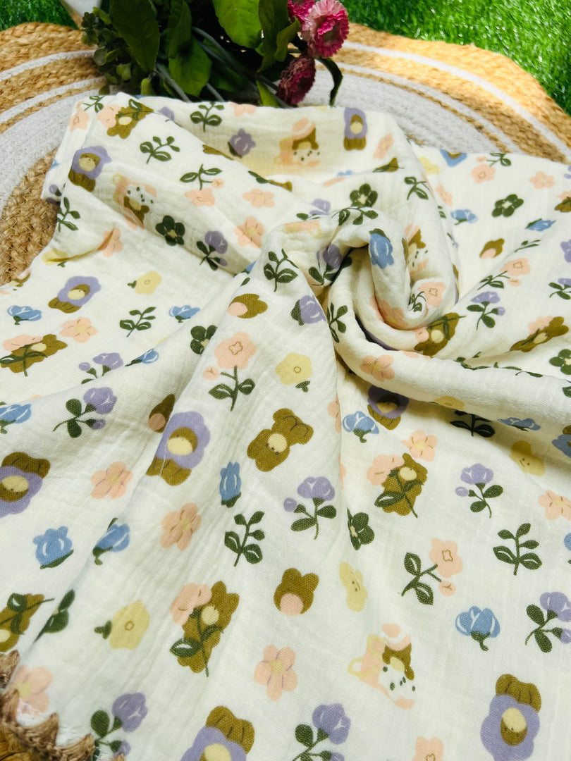 Bloom - Muslin Baby Blanket