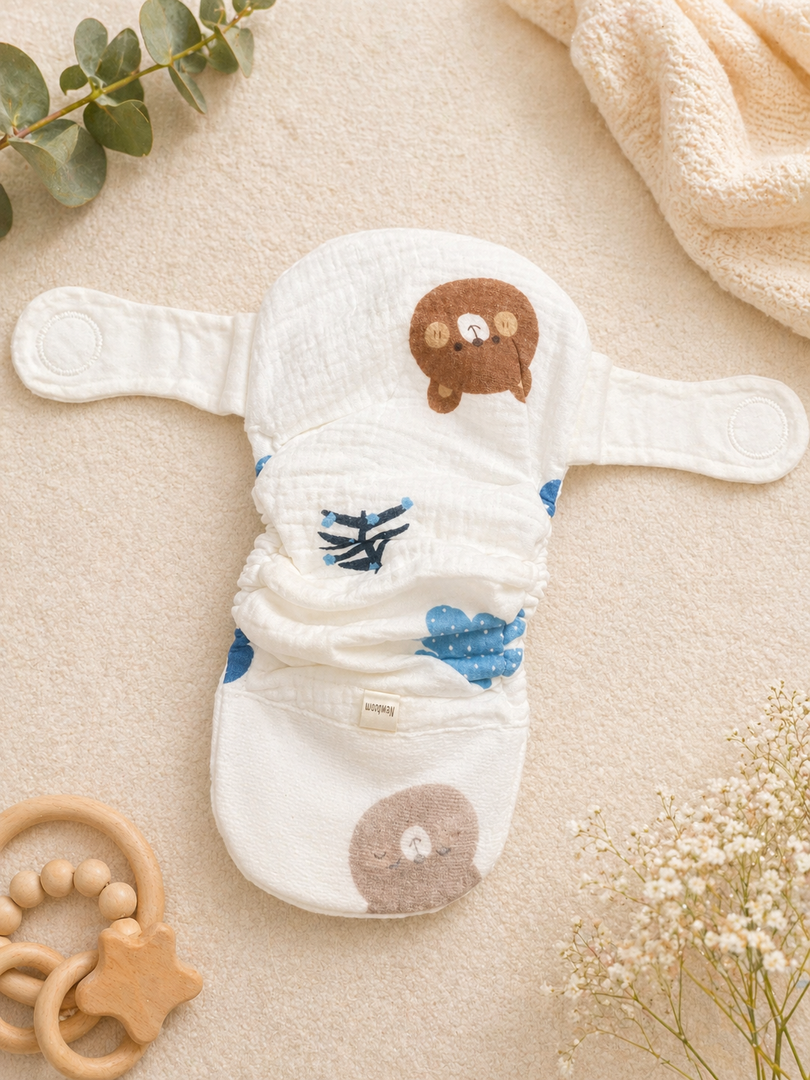 Muslin Reusable Diaper : Pack of 3