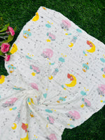 Load image into Gallery viewer, Nature Bloom - Muslin Baby Towel