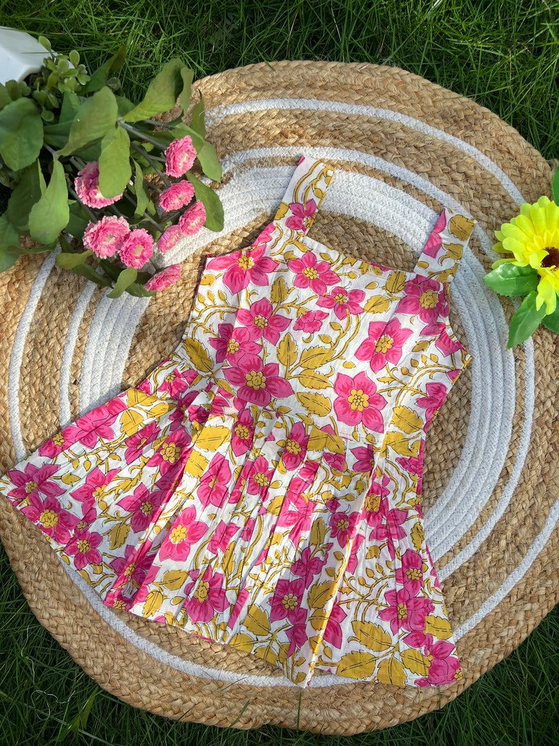 Flower Charm - Cotton Frock 1 - 2 yrs