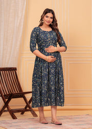 Bluebell Serenity : Maternity Feeding Dress