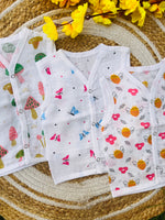 Load image into Gallery viewer, Cotton Muslin Jablas Pack: 0-3M
