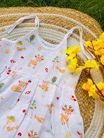 Load image into Gallery viewer, My Deer - Muslin Frock 6 to 12M

