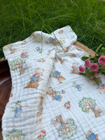 Load image into Gallery viewer, Teddy - Muslin Baby Towel
