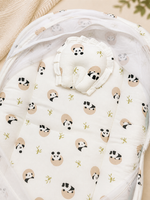 Load image into Gallery viewer, Muslin Net Bed - Panda Cub