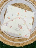 Load image into Gallery viewer, Bunny - Muslin Hooded Baby Blanket