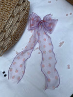 Load image into Gallery viewer, Printed Hair Bows - Long Tail - NARUVE
