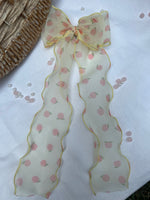 Load image into Gallery viewer, Printed Hair Bows - Long Tail - NARUVE
