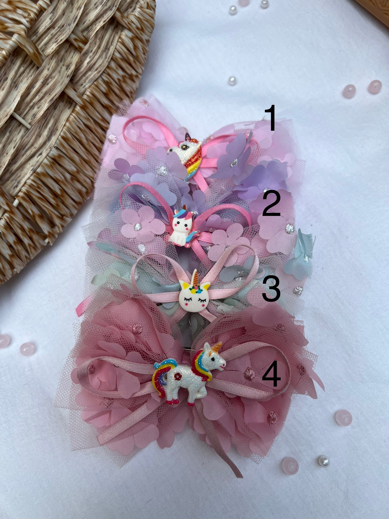 Kids Unicorn Bows - NARUVE