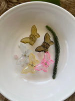 Load image into Gallery viewer, Small Glass Butterfly Hair Claws
