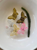 Load image into Gallery viewer, Small Glass Butterfly Hair Claws

