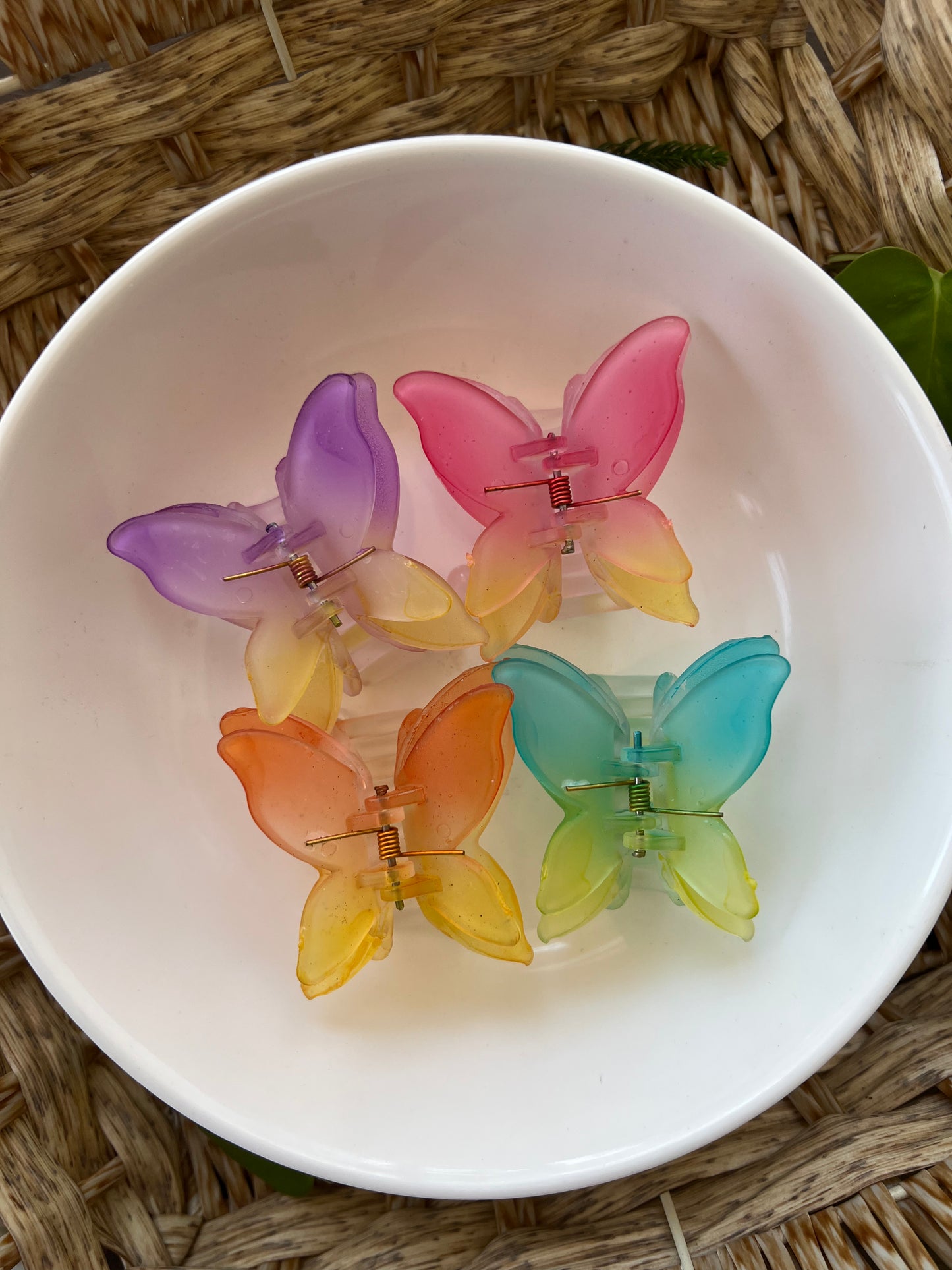 Multicolour Matt Butterfly Claws - NARUVE