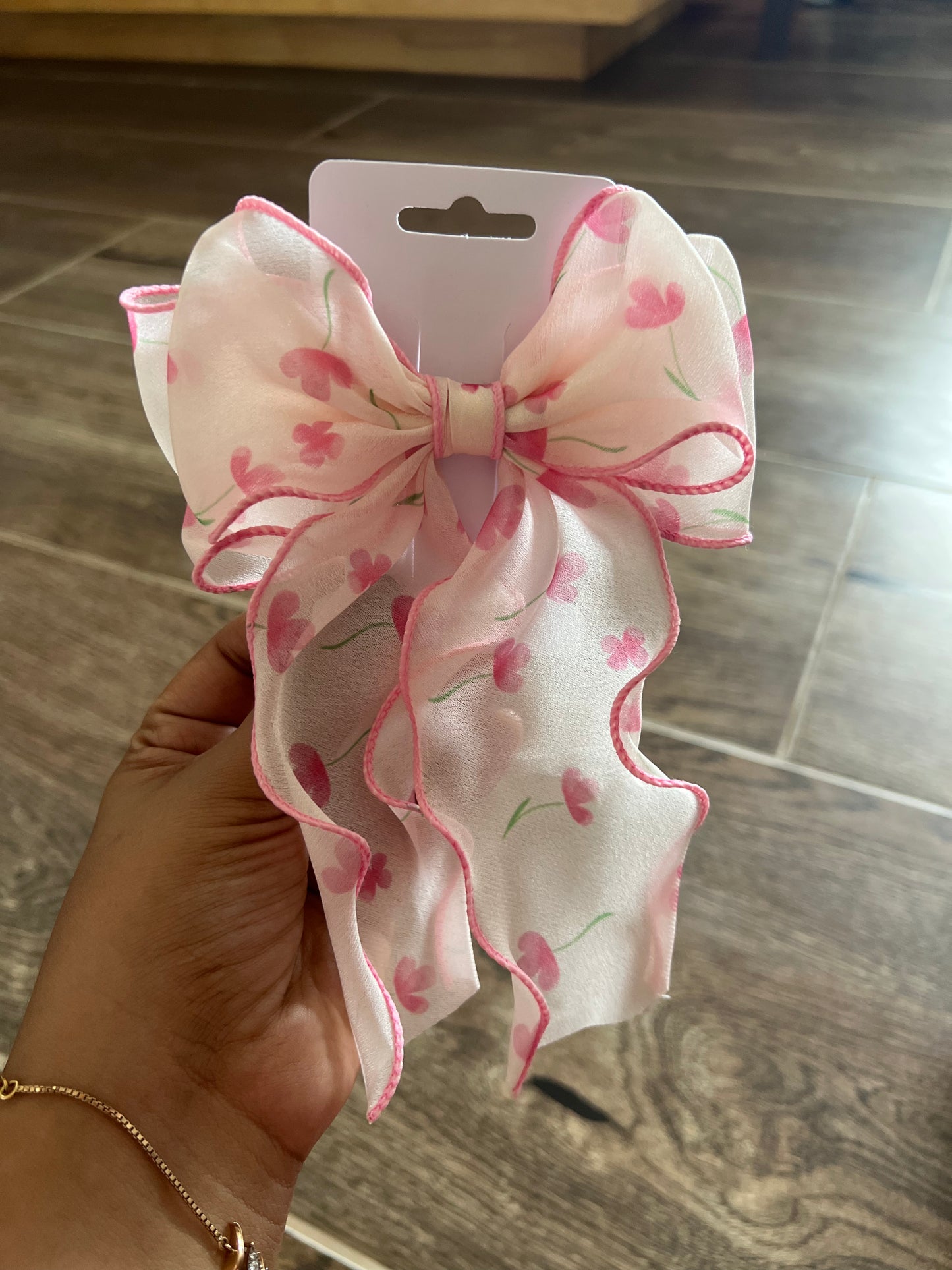 Floral Hair Bow