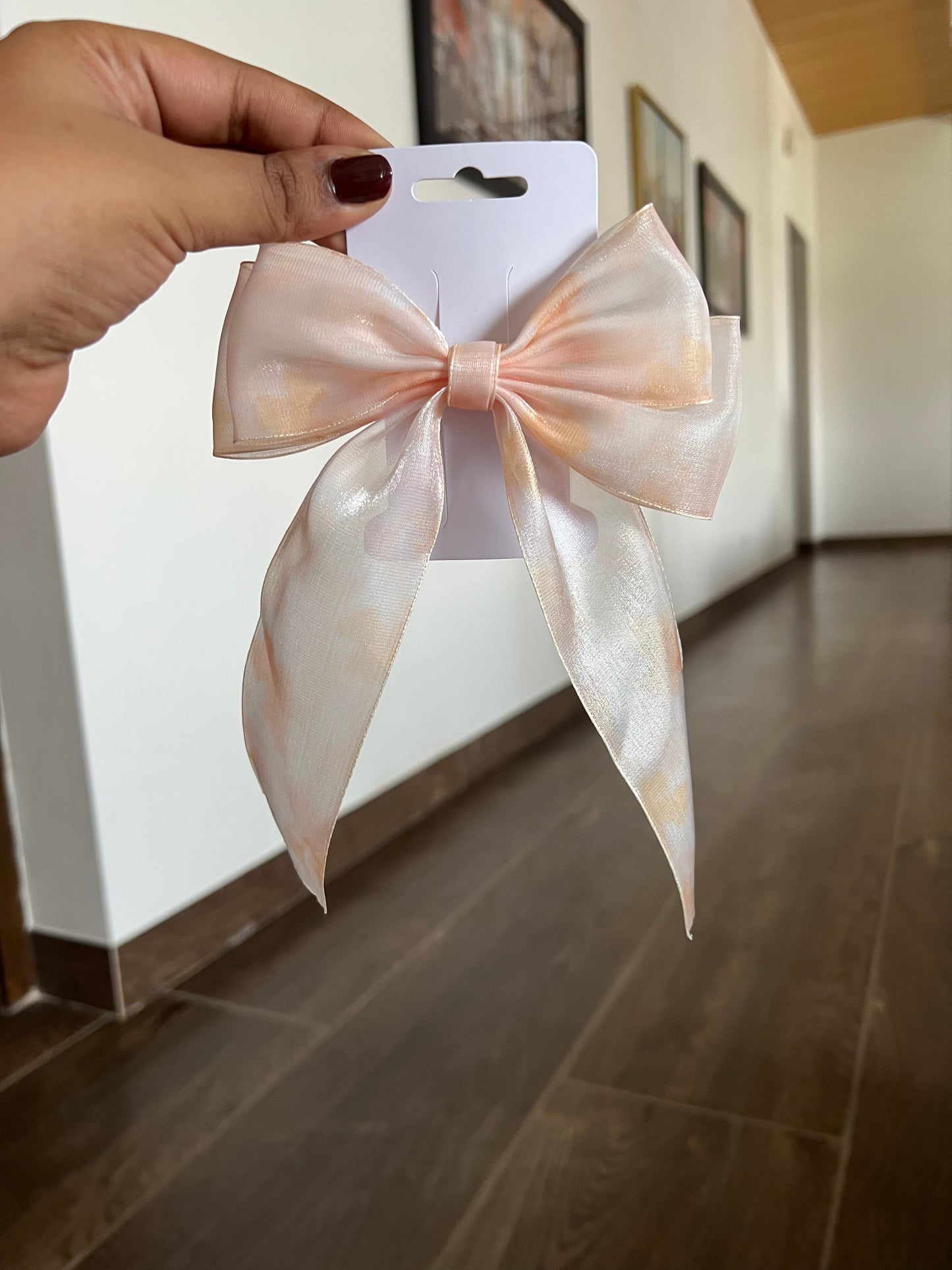 Tie and Die Hair Bow