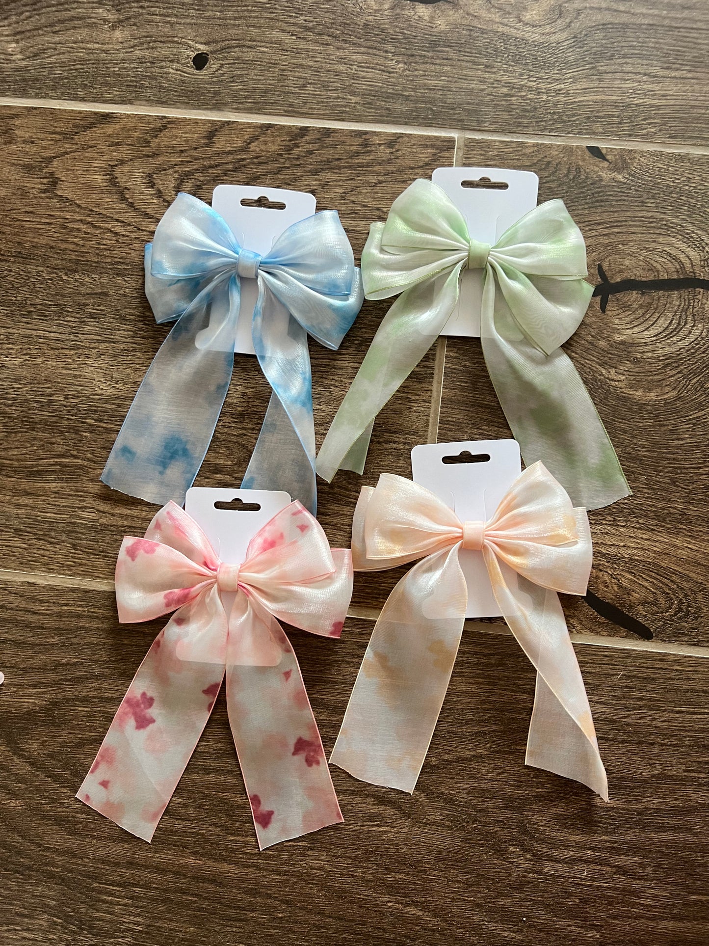 Tie and Die Hair Bow