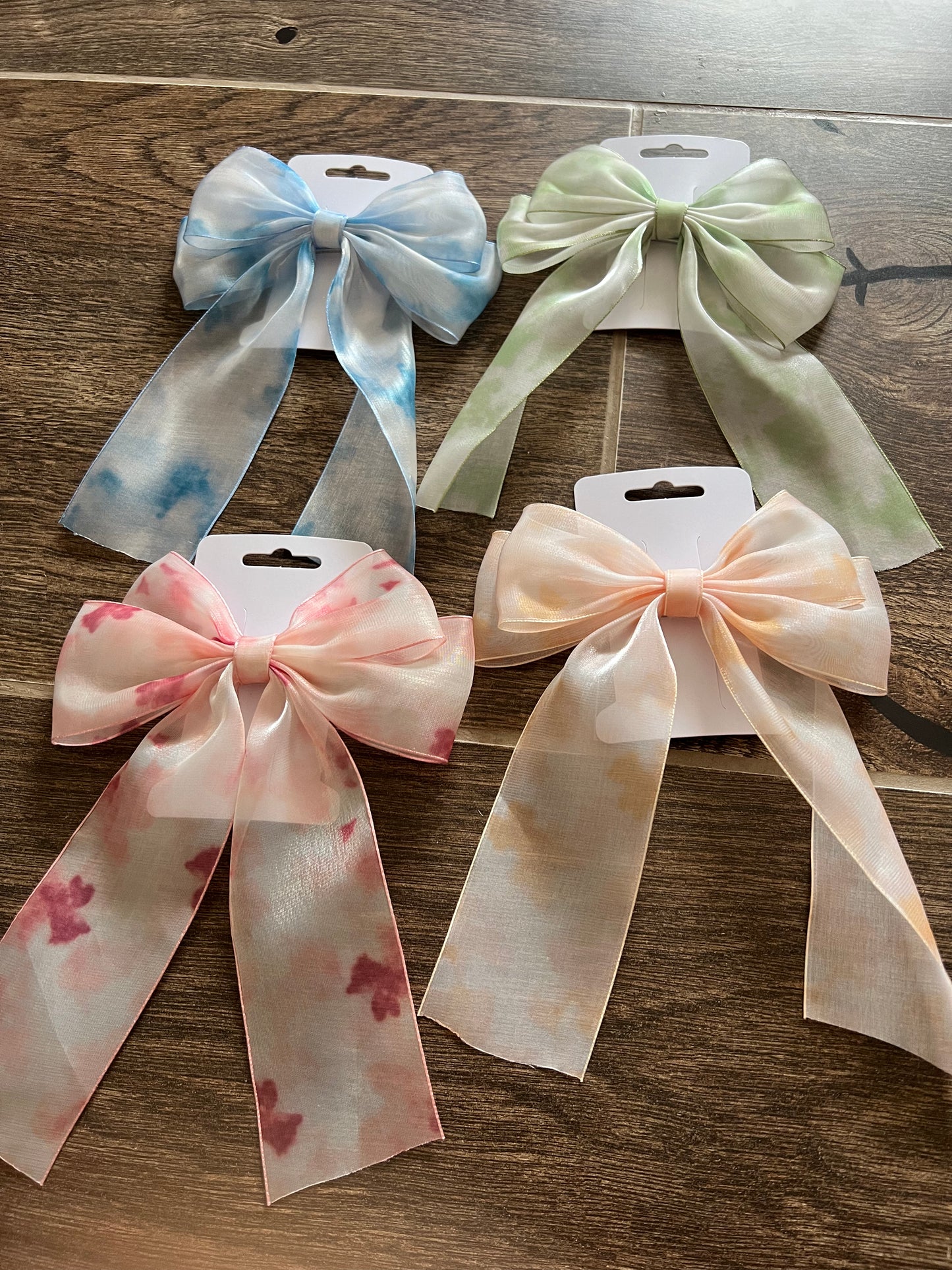 Tie and Die Hair Bow