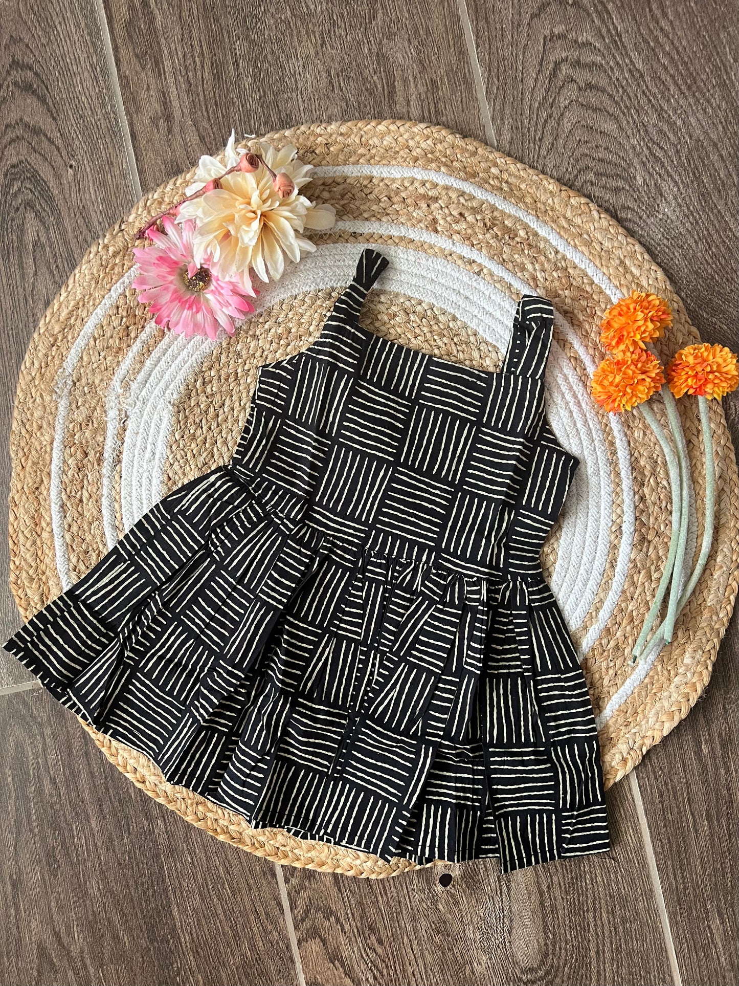 Dark Fantasy - Cotton Frock 2 to 2.5 Yrs