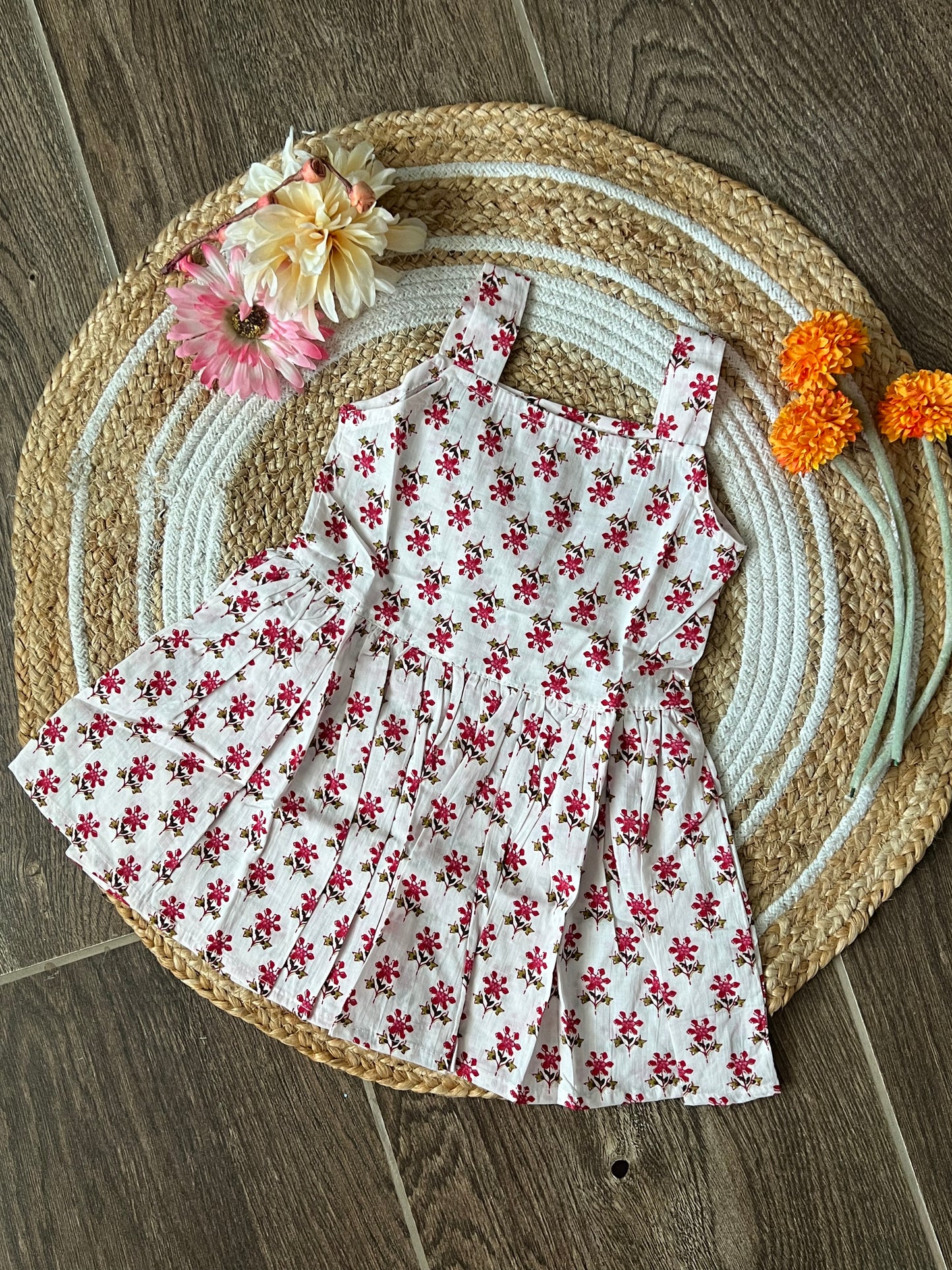 Pink Paradise - Cotton Frock 2 to 2.5 Yrs