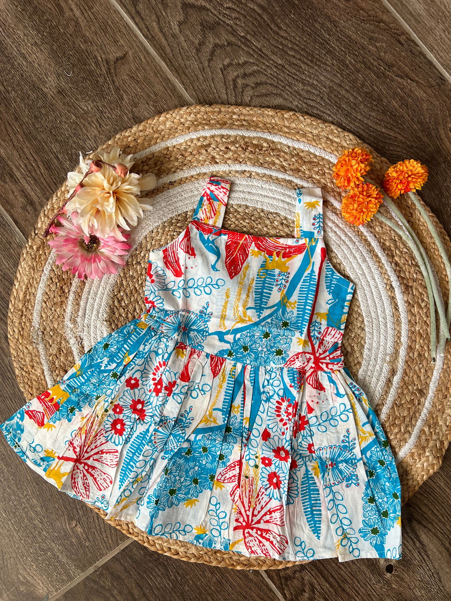 Multicolour - Cotton Frock 2 to 2.5 Yrs