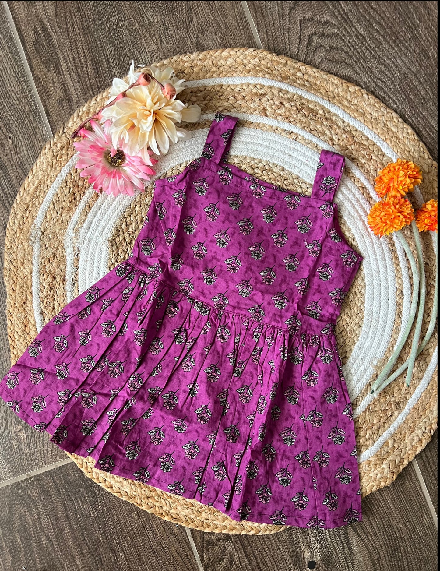 Flower Girl - Cotton Frock 2 to 2.5 Yrs