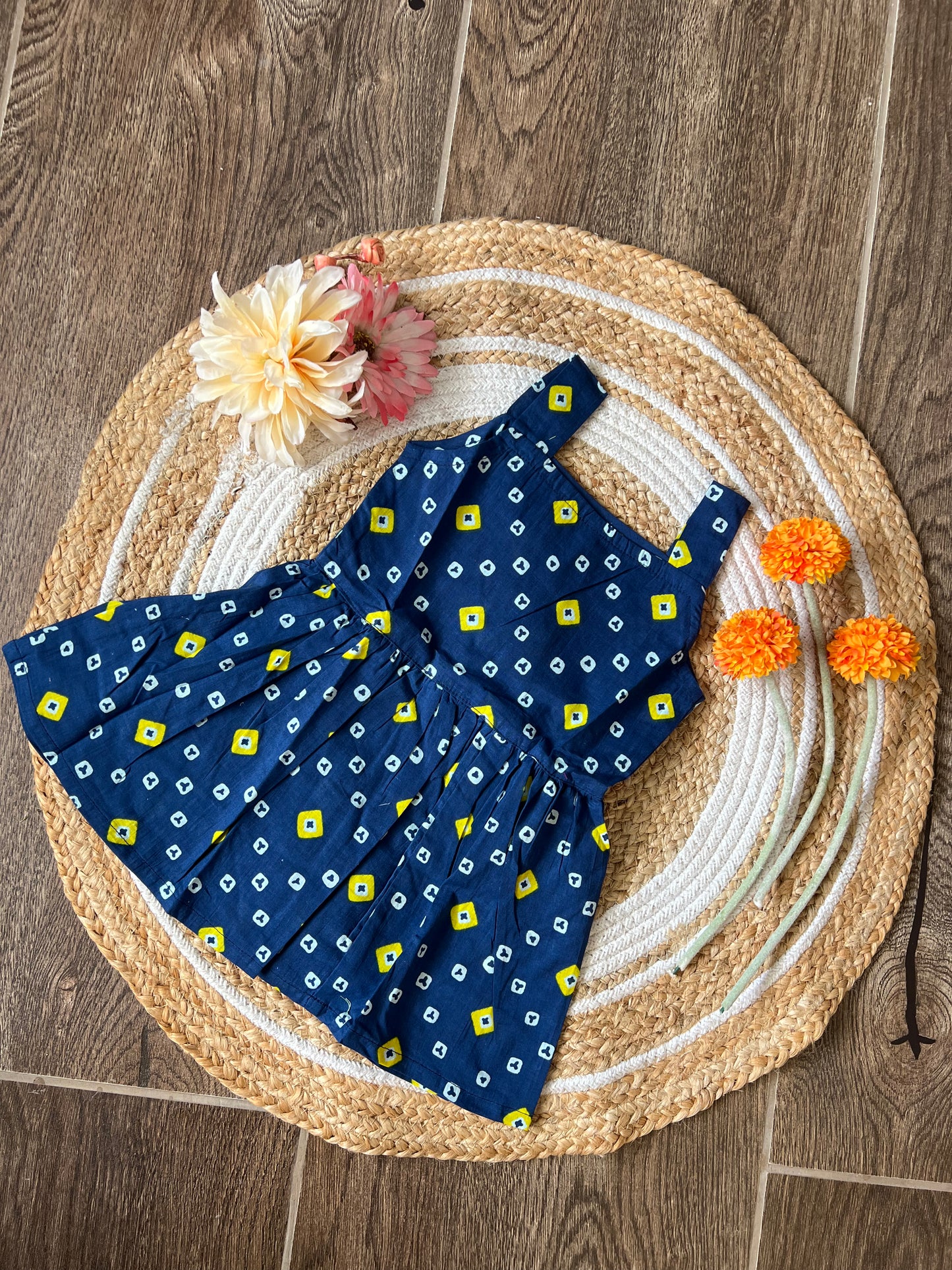 Coastal Charm - Cotton Frock 1.5 to 2 yrs