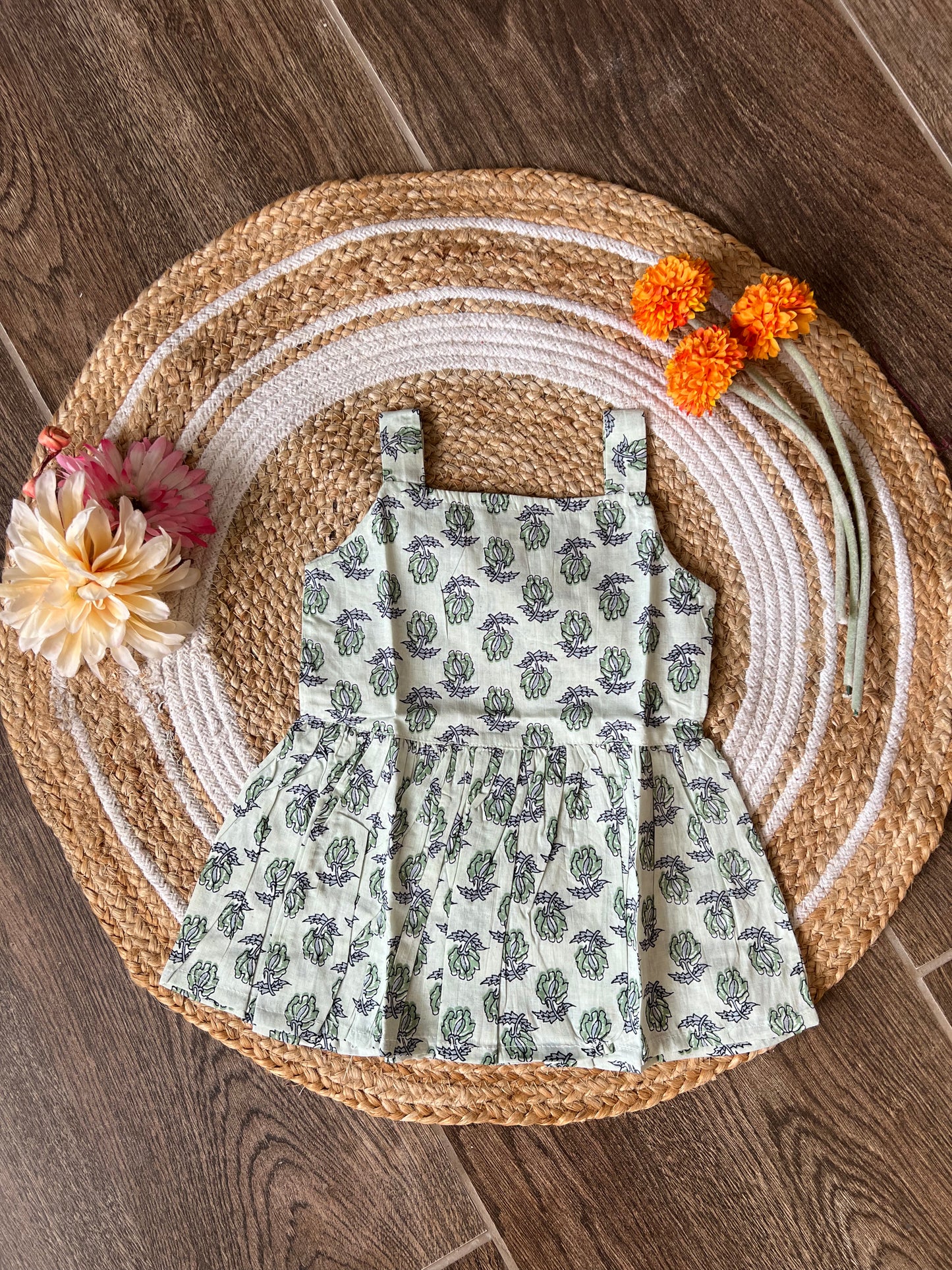 White Love - Cotton Frock 1 to 1.5 Yrs