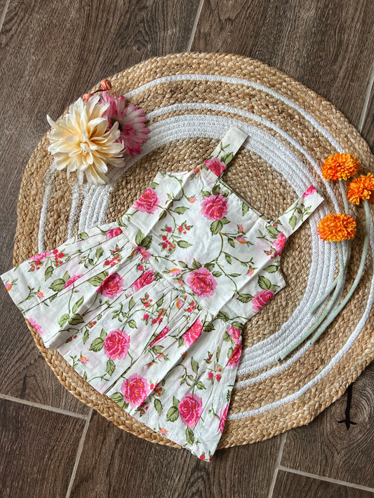 Rose Garden - Cotton Frock 1 to 1.5 Yrs