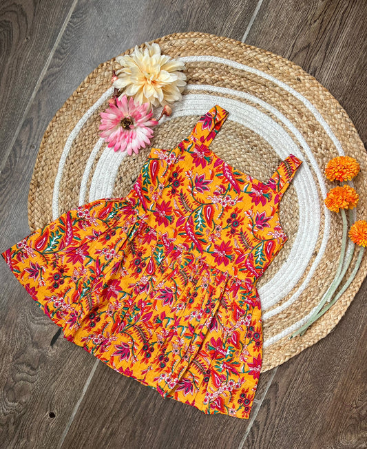 Sunlight Delight - Cotton Frock 2.5 to 3 yrs