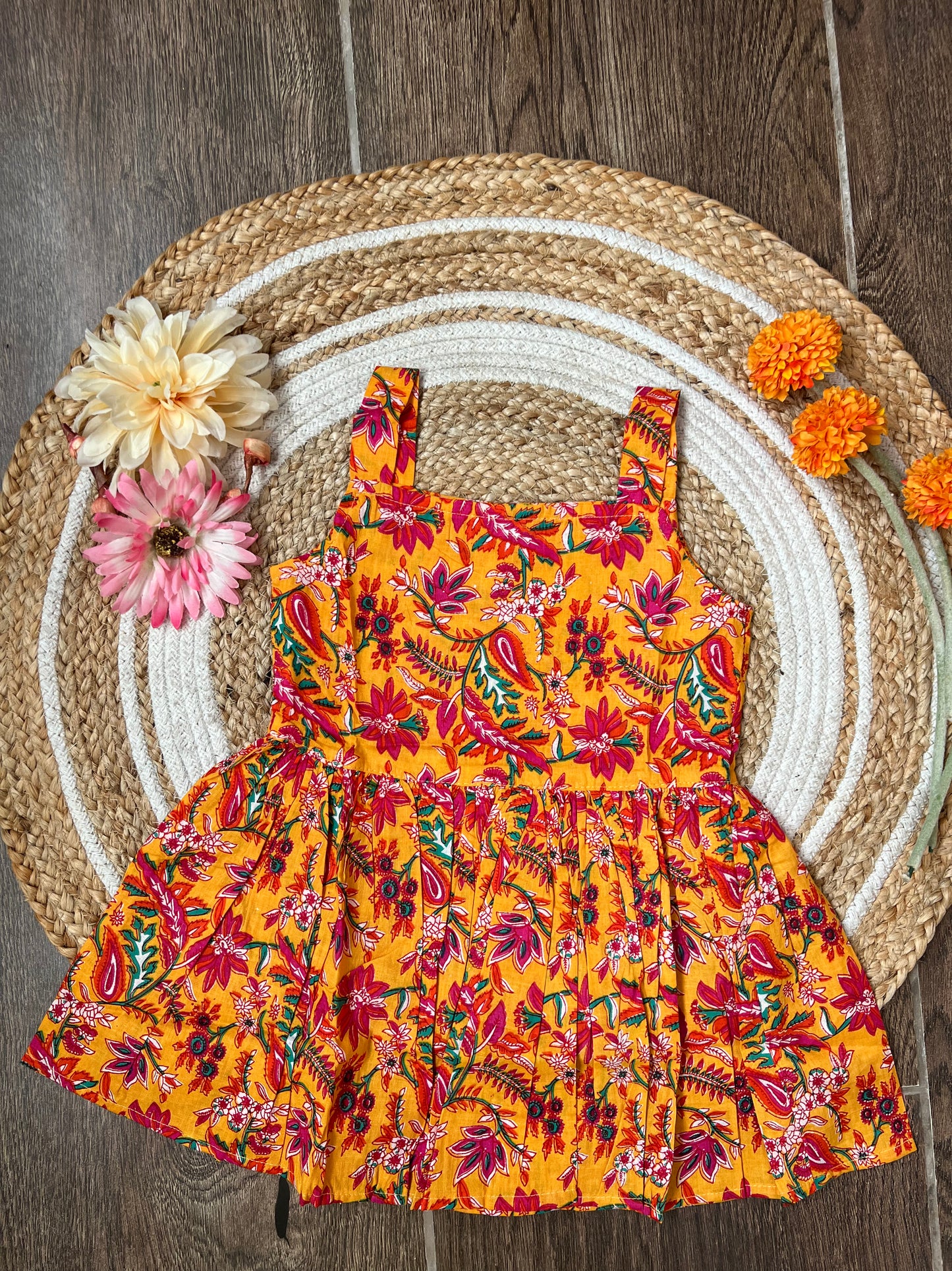 Sunlight Delight - Cotton Frock 2.5 to 3 yrs