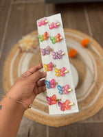 Load image into Gallery viewer, Glittering Butterfly Hair Pins
