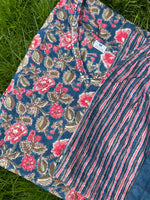 Load image into Gallery viewer, Soft Cotton Kurta Set: Rose
