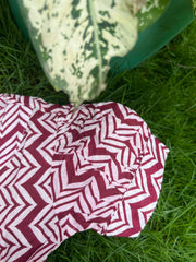 Kids Cotton Dress: Violet Waves