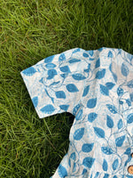 Load image into Gallery viewer, Kids Cotton Dress: Snow Bloom
