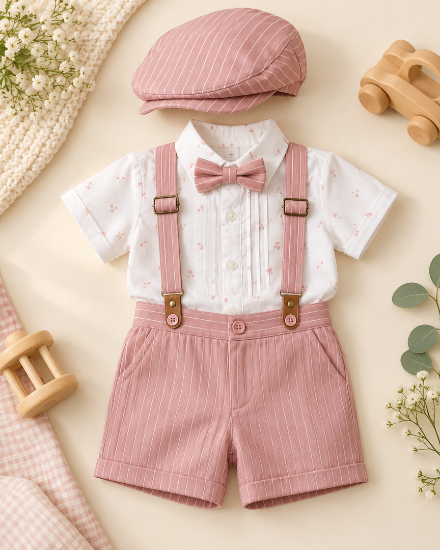 Baby Suspender Set - Prince Charming Set
