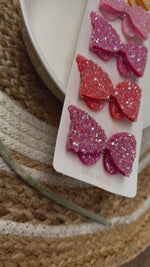 Load and play video in Gallery viewer, Sugar Bow Hair Pin
