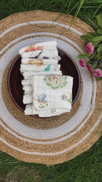 Load and play video in Gallery viewer, Baby Muslin Wipes - Pack of 4
